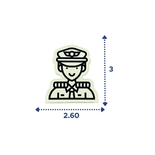 DIY Fridge Magnets - Military Theme