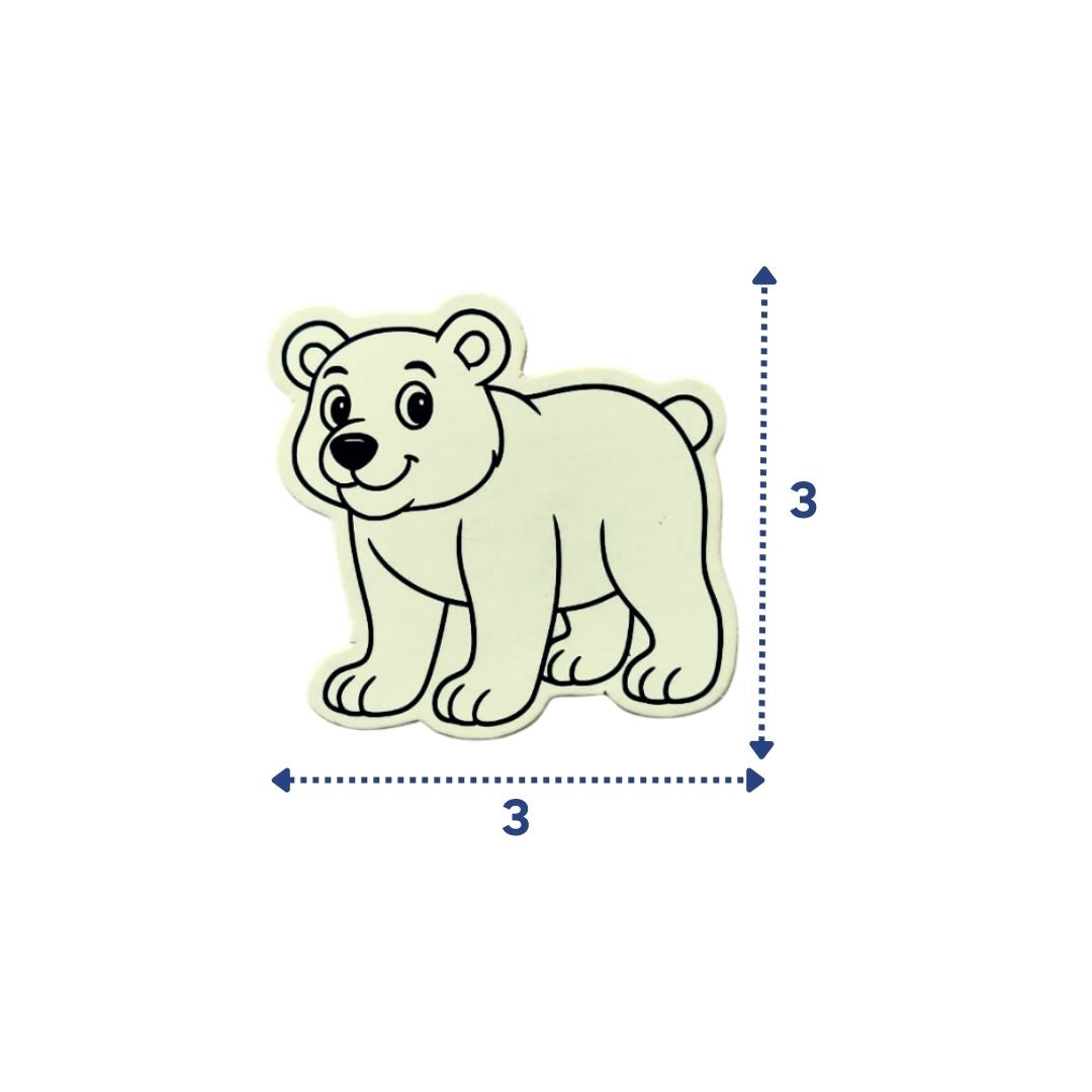 DIY Fridge Magnets - Animal Theme