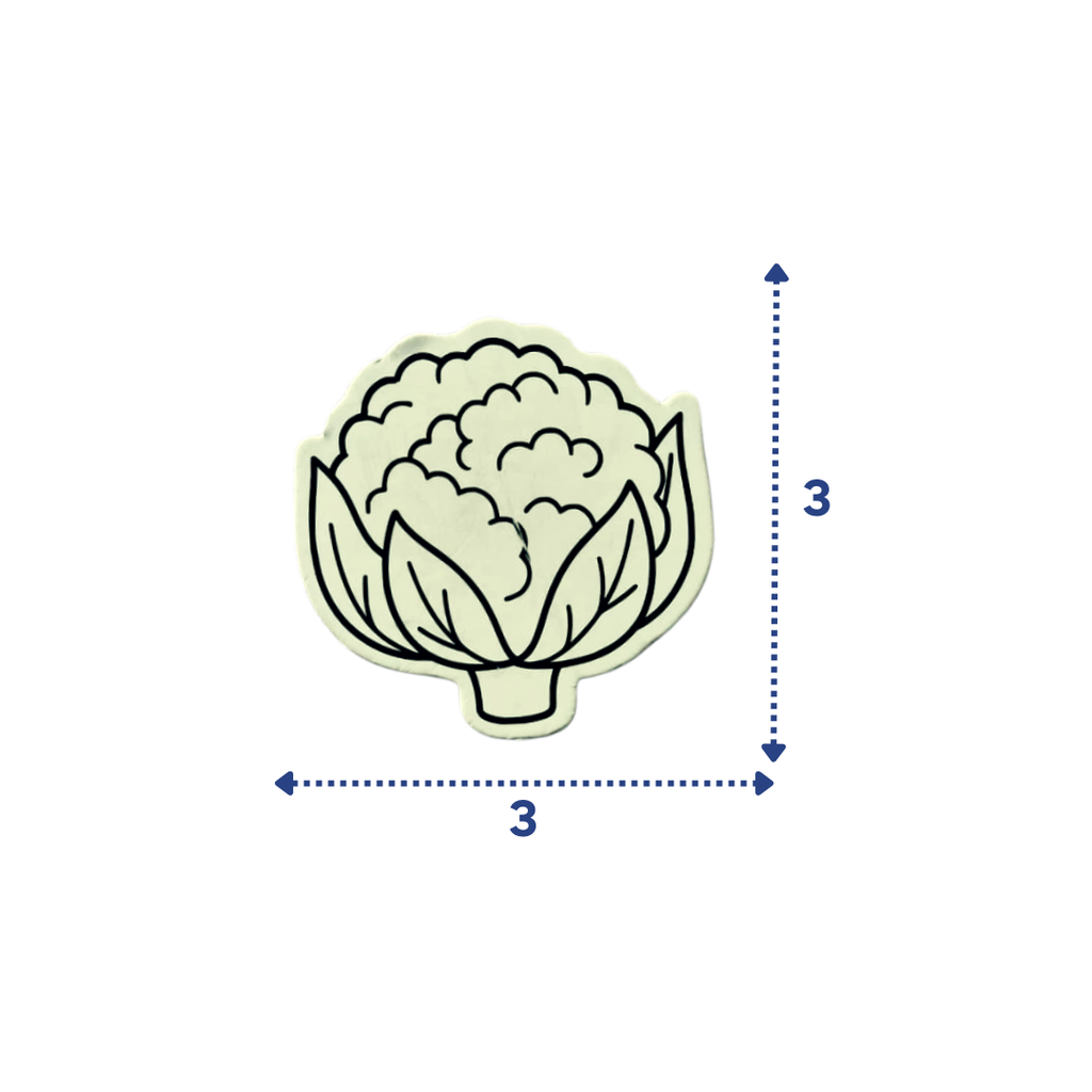DIY Fridge Magnets - Vegetables Theme