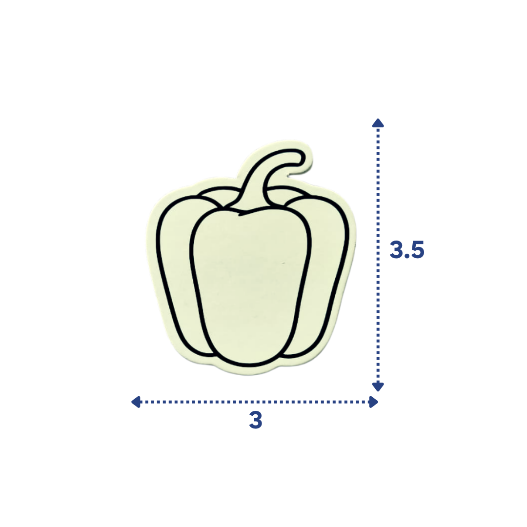 DIY Fridge Magnets - Vegetables Theme