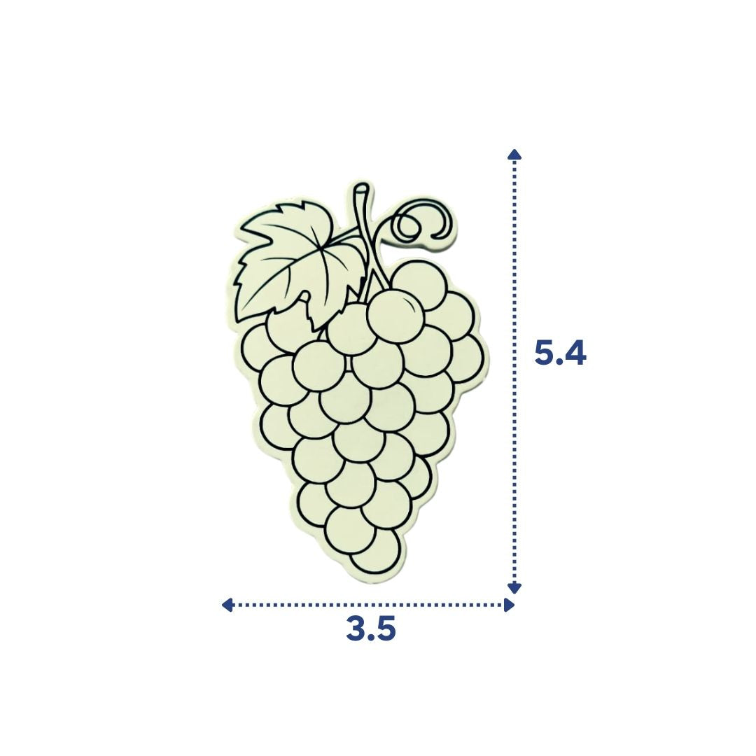 DIY Fridge Magnets - Fruits Theme