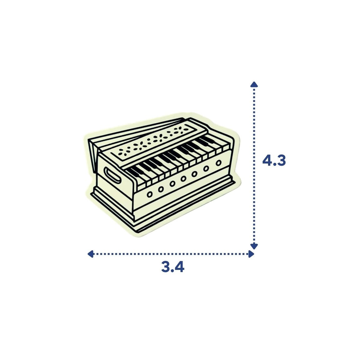 DIY Fridge Magnets - Music Theme
