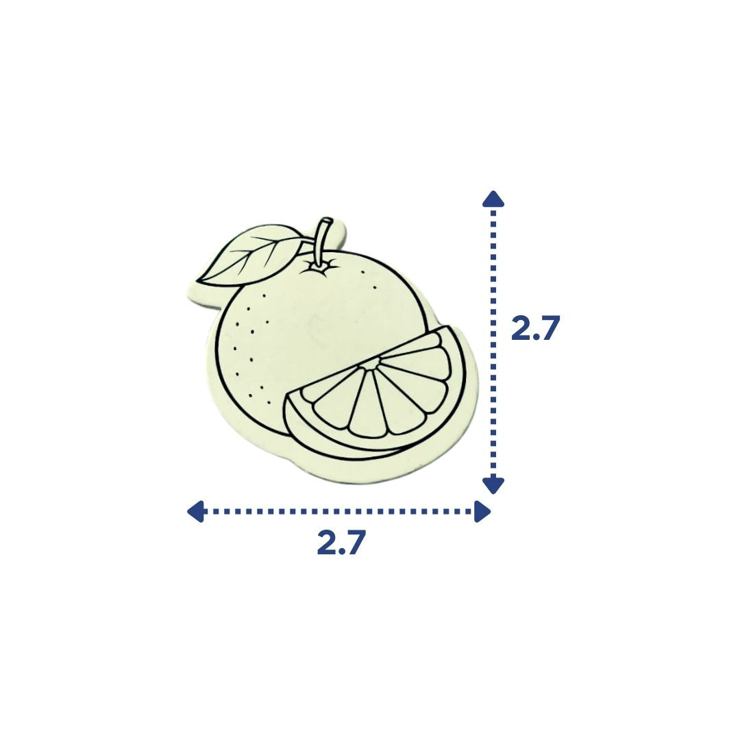 DIY Fridge Magnets - Fruits Theme