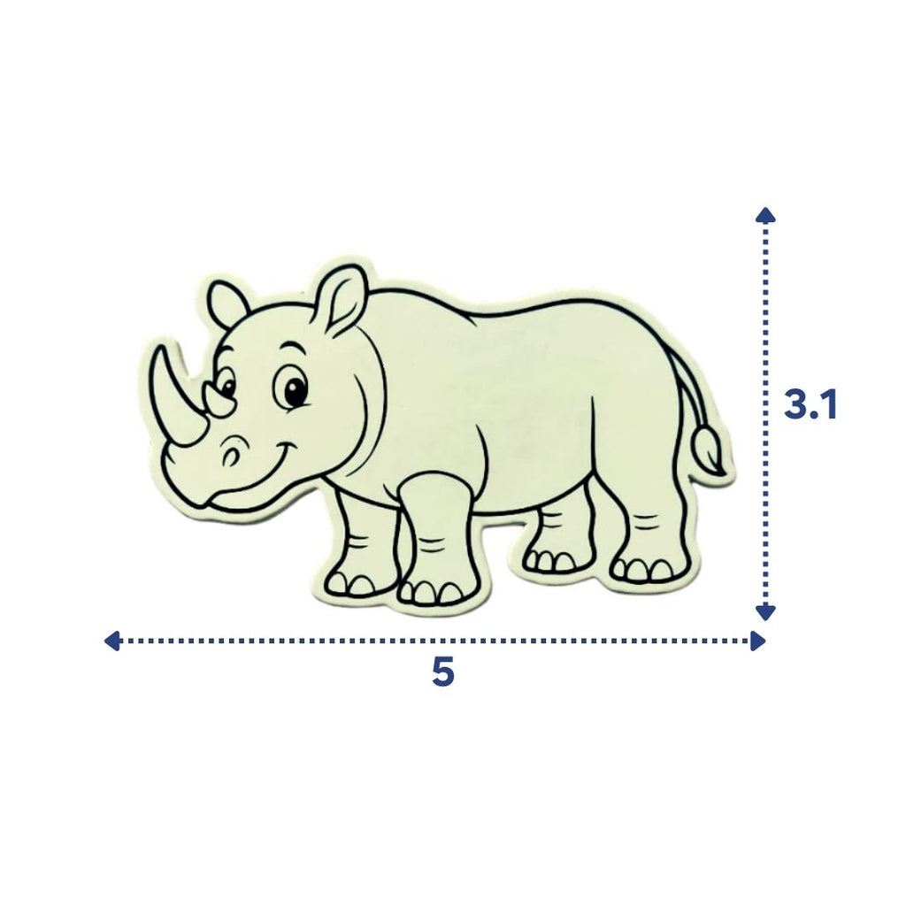 DIY Fridge Magnets - Animal Theme