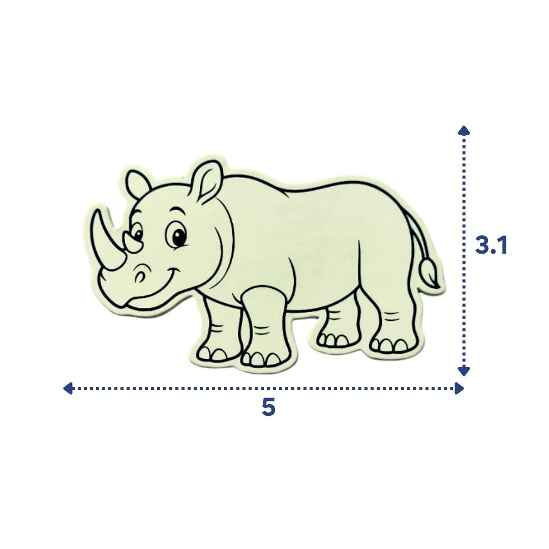 DIY Fridge Magnets - Animal Theme