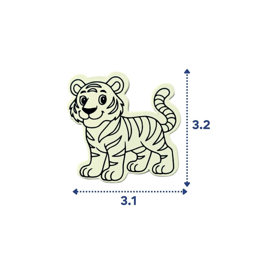 DIY Fridge Magnets - Animal Theme