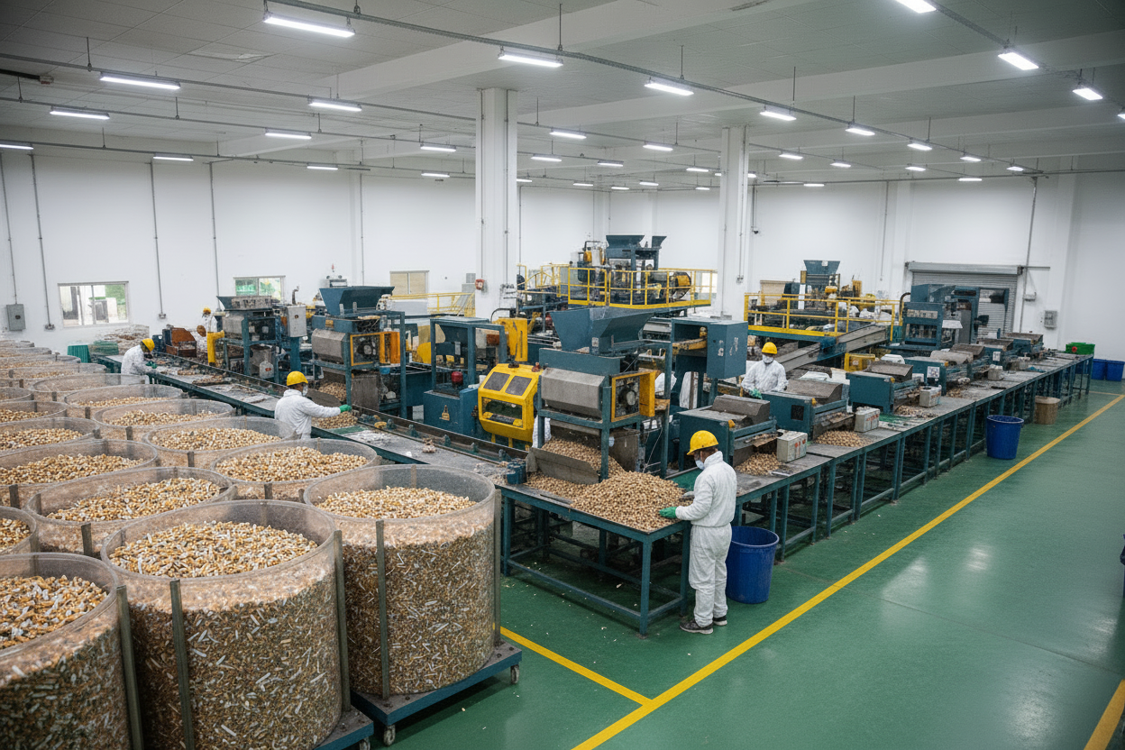 reduce the number of workers and remove all the signages